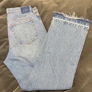 Abercrombie Frayed Hem Jeans